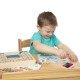 Melissa & Doug Deluxe Wooden Stamp Set - Abcs 123s