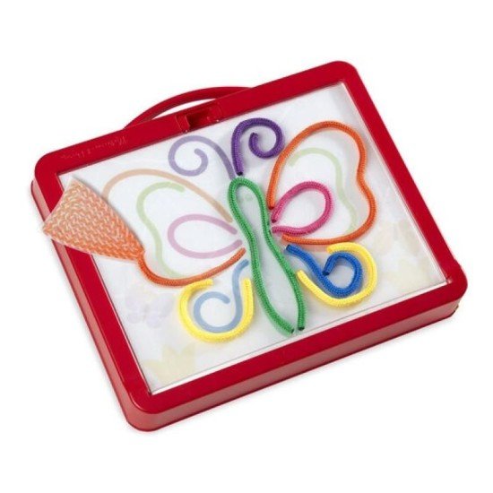 Melissa & Doug Rainbow Cord & Picture Pattern Maker