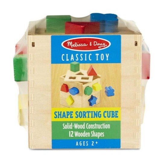 Melissa & Doug Shape Sorting Cube Classic Toy