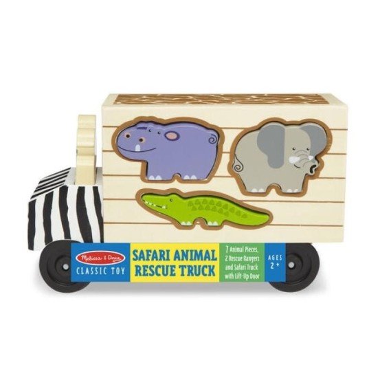 Melissa & Doug Animal Rescue Wooden Play Set