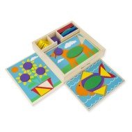 Melissa & Doug Beginner Pattern Blocks