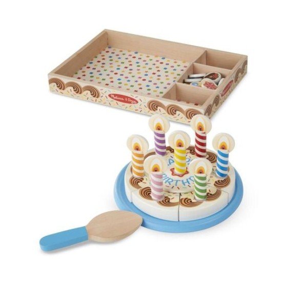 Melissa & Doug Birthday Party - Wooden Play Food