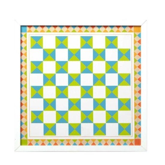 Melissa & Doug Wooden Chess & Pachisi