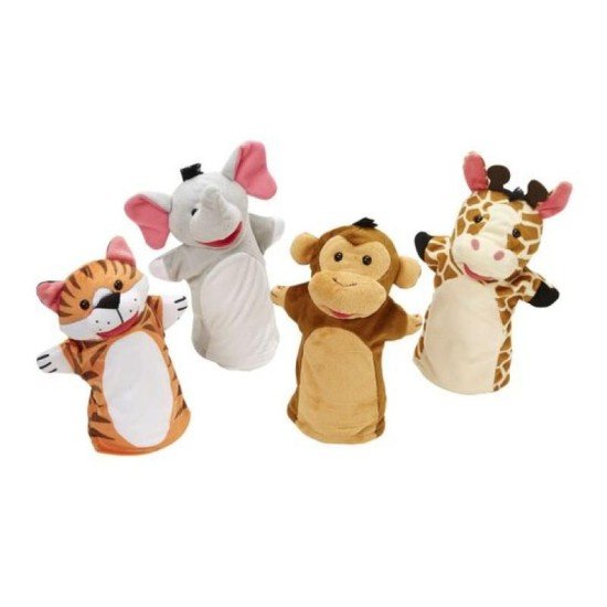 Melissa & Doug Zoo Friends Hand Puppets