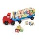 Melissa & Doug Alphabet Blocks Wooden Truck