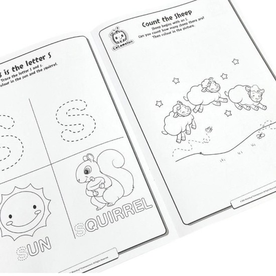 Cocomelon Abc Colouring Book