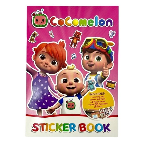 Cocomelon Sticker Activity Book