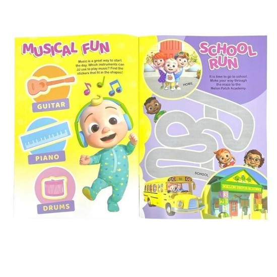 Cocomelon Sticker Activity Book