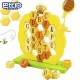 Bee Alphabet Stacking Game