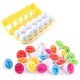 Matching Eggs Numbers  12pcs