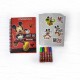 Disney Mickey Stationery Set 12pcs