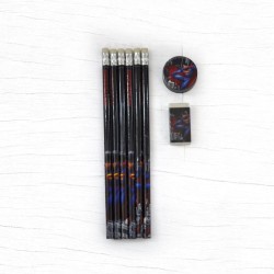 Warner Bros. Superman Pencil Set 8pcs Warner Bros. Superman Pencil Set 8pcs