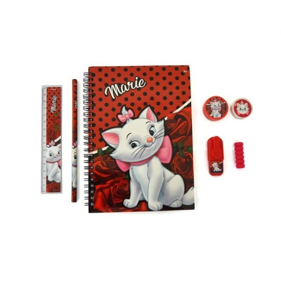 Disney Marie Stationery Set 7pcs