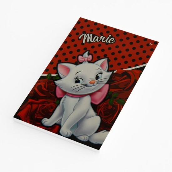 Disney Marie Notebook A4 English