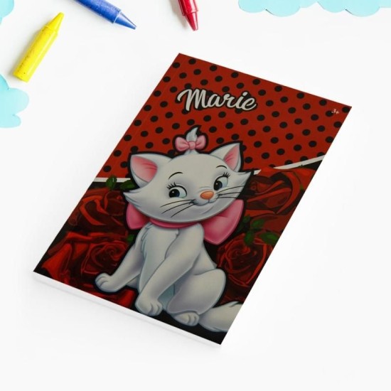 Disney Marie Notebook A4 English