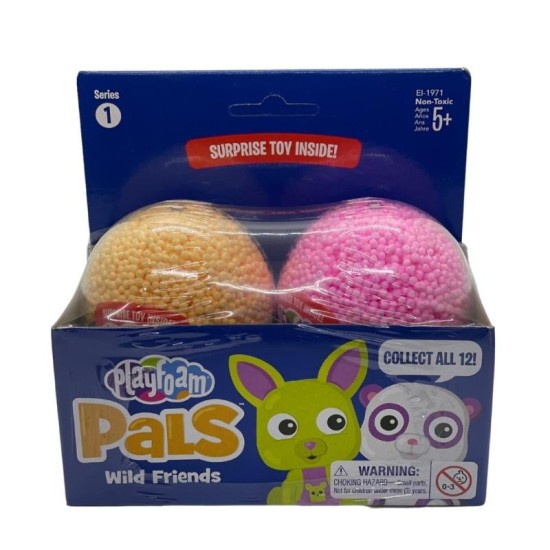 Learning Resources - Playfoam Pals Wild Friends 2 - Orange & Pink