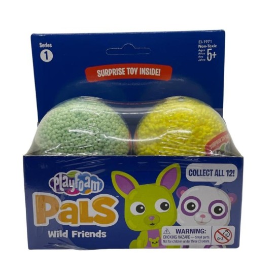 Learning Resources - Playfoam Pals Wild Friends 2-pack - Green & Yellow