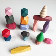 Rainbow Balancing Stones - 18pcs Rainbow Balancing Stones - 18pcs