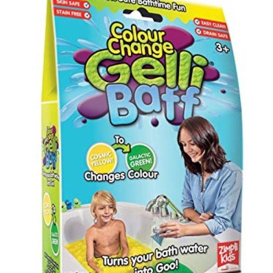 Zimpli Kids Colour Change Gelli Baff Cosmic Yellow