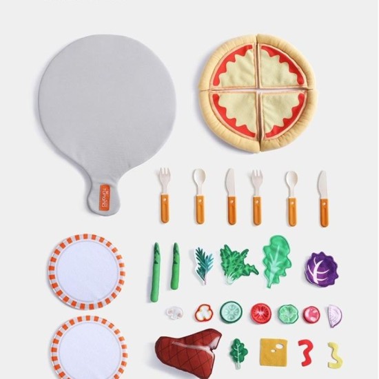 Tumama  Felt Pizza Pretend Set