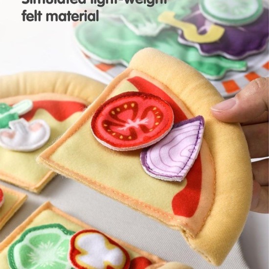 Tumama  Felt Pizza Pretend Set