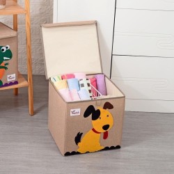 Storage Box Small Linen - Dog Storage Box Small Linen - Dog