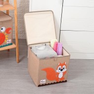 Storage Box Small Linen - Squirrel Storage Box Small Linen - Squirrel