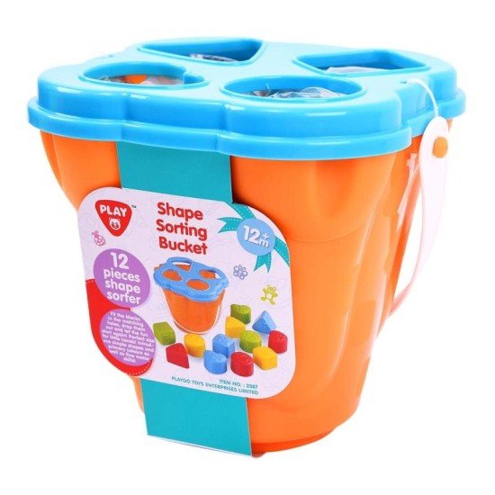 Playgo Shape Sorting Bucket