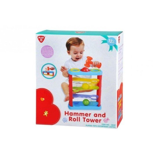 Playgo Hammer & Roll Tower