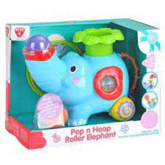 Playgo Pop N Hoop Roller Elephant