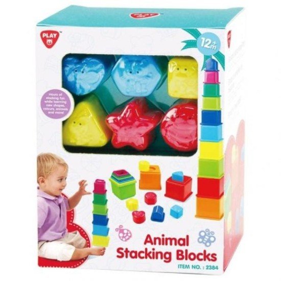 Playgo Animal Stacking Blocks