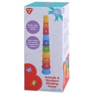 Playgo Animals & Numbers Stacking Tower Playgo Animals & Numbers Stacking Tower