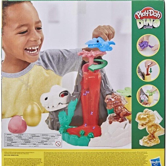 Play Doh Dino Crew Lava Bones Island