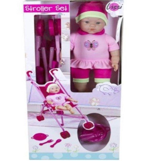 Lissi Baby Puppe Mit Kinderwagen