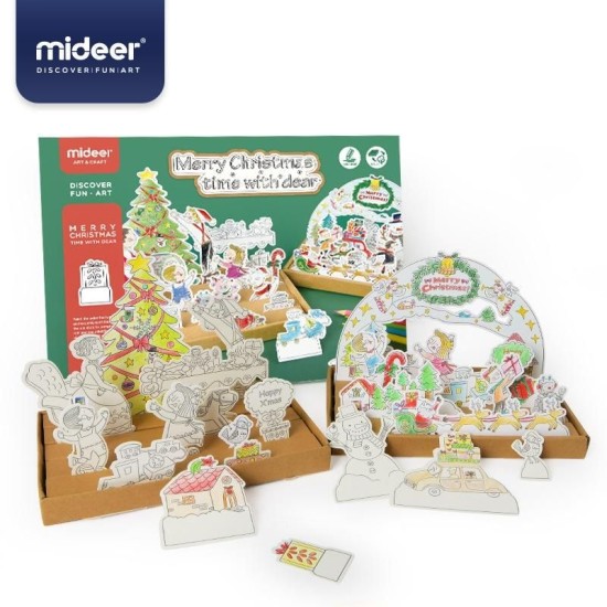 Mideer - Christmas Diy Card Set