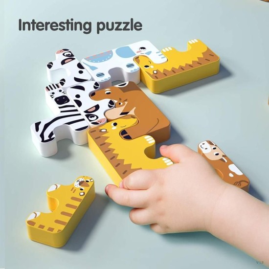 Tumama Animal Stacking Blocks - Zoo