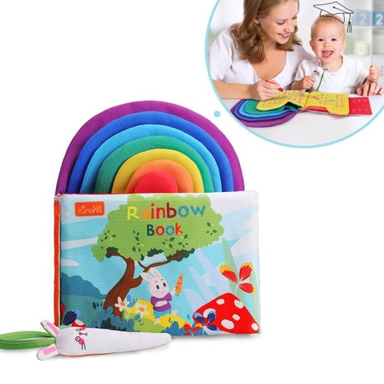 Tumama - Rainbow Pointer Activity Cloth Book