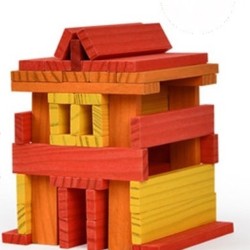 Mideer Tower Building Bars - Warm Colors (100pcs) Mideer Tower Building Bars - Warm Colors (100pcs)
