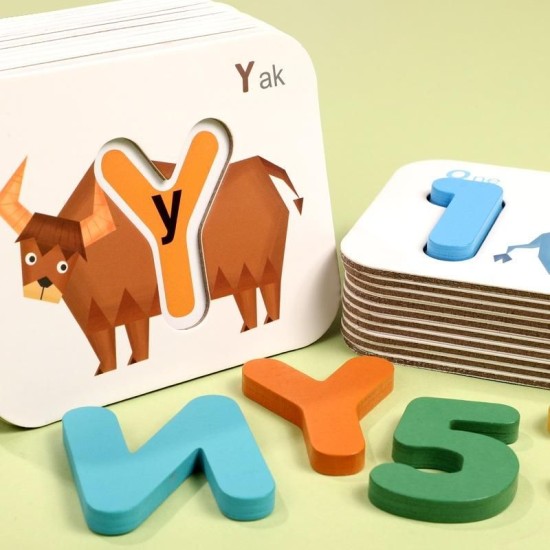 Numbers And Alphabets Flashcards Set