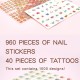 Mideer - Nail Stickers  Wonder Princess