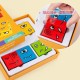 Expression Puzzle Building Blocks