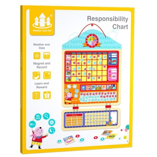 Magnetic Responsibility Reward Chart