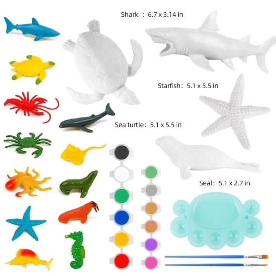 Paint Your Own: Marine Animals