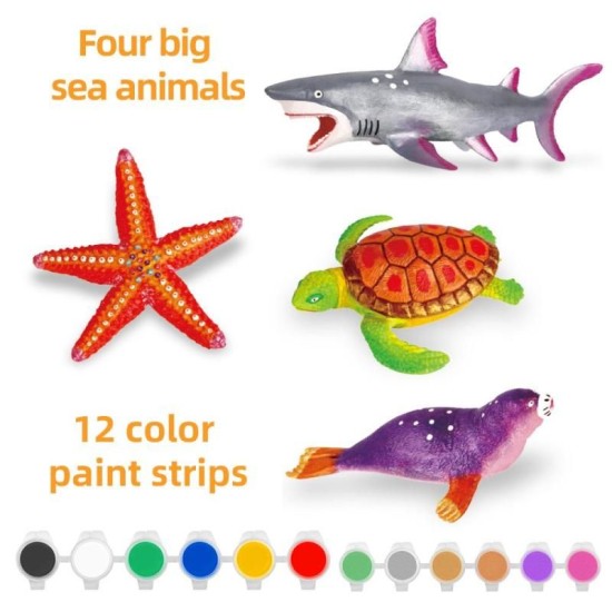 Paint Your Own: Marine Animals