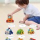 Jollybaby Soft Pull Back Car  Fire Engine