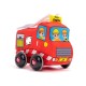 Jollybaby Soft Pull Back Car  Fire Engine