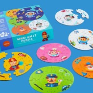 Mideer - Round Puzzle Who Am I? Mideer - Round Puzzle Who Am I?