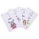 Mideer - Write & Wipe Cards 123