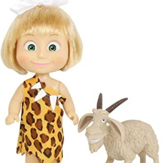 Masha And The Bear With Animal Friends Goat