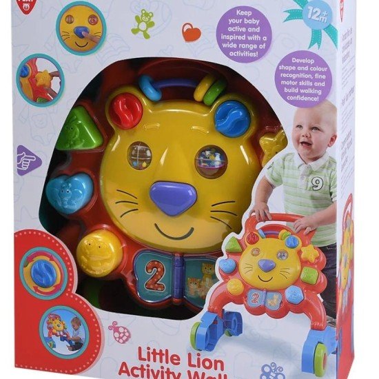 Playgo Little Lion Activity Walker - Multicolour